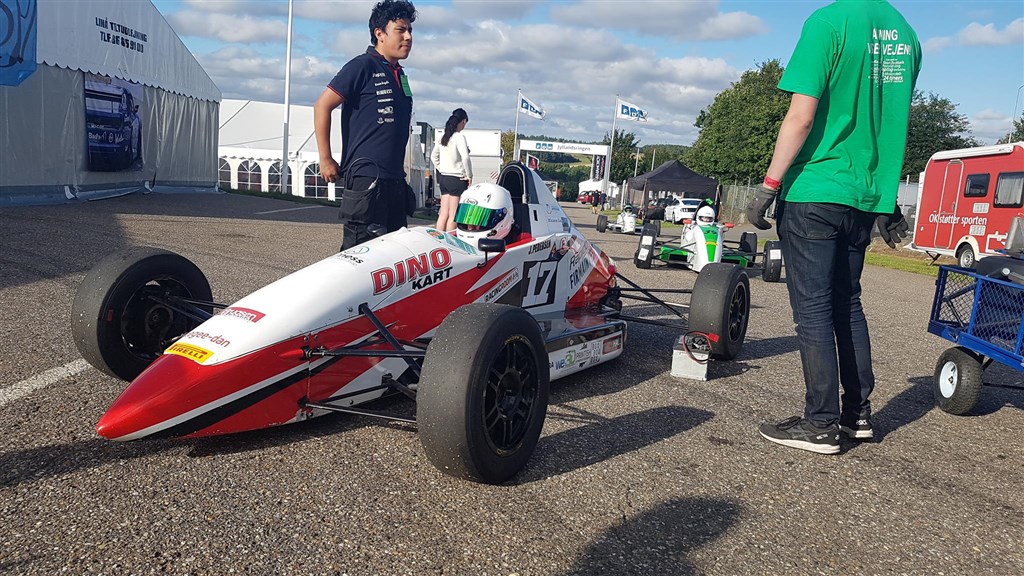 The Formula Ford Projekt landede på en P8
(Foto: Jacob Jepsen)
